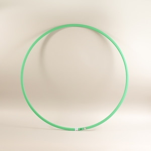 니스포 리듬체조 후프 - FLAT 시니어 85cm 그린 (녹색/GREEN)