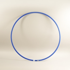 니스포 리듬체조 후프 - FLAT 시니어 85cm 블루 (파란색/BLUE)