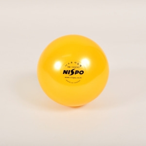 니스포 리듬체조 공 - 5인치 키즈 옐로우 (노란색/YELLOW)