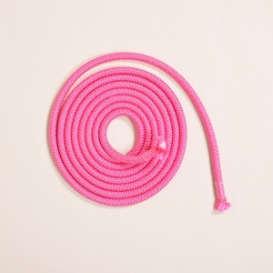 니스포 리듬체조 줄 165-HEAVY 3미터 핑크 (분홍색/PINK) 전문가용 165g 리듬체조 로프