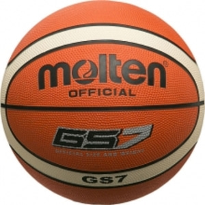 몰텐 - GS7-OI 농구공 7호/고무/오렌지&amp;아이보리